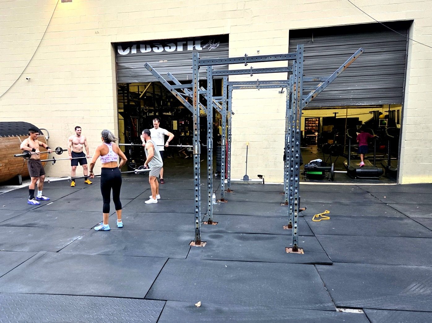 Outdoor training area